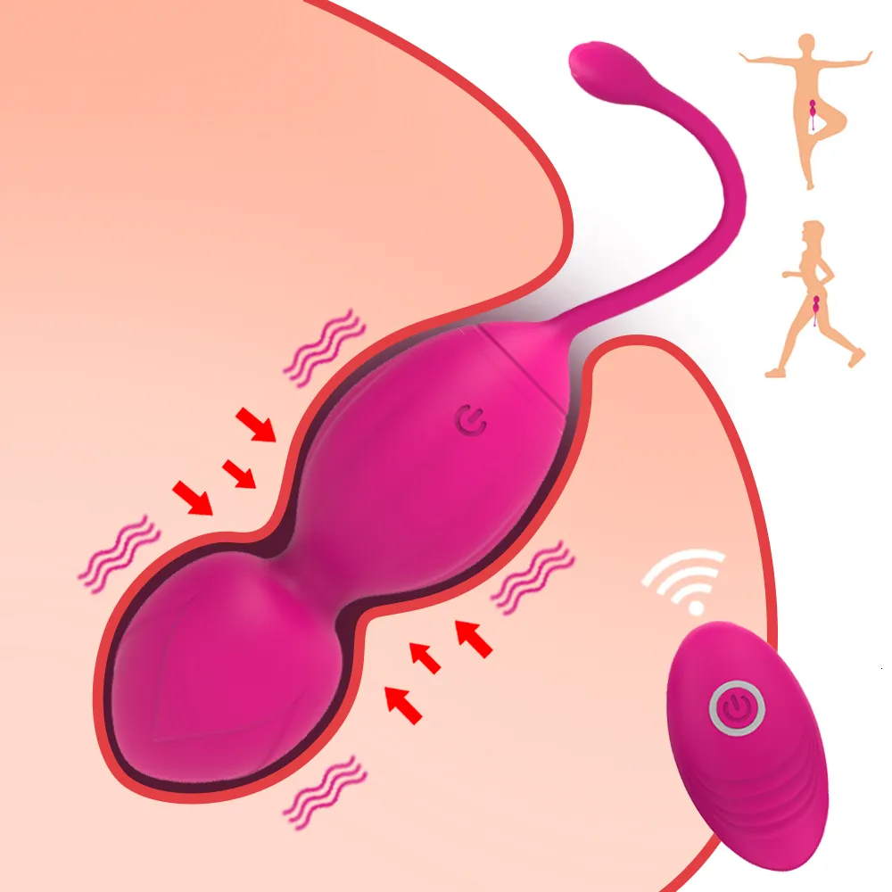 Eggsbullety do noszenia majtki wibrujące jaja Pulowa Pulowa 10 prędkości bezprzewodowe pilot geja gejisha kegel pochwy napięcie zacieśnianie masaż 230804