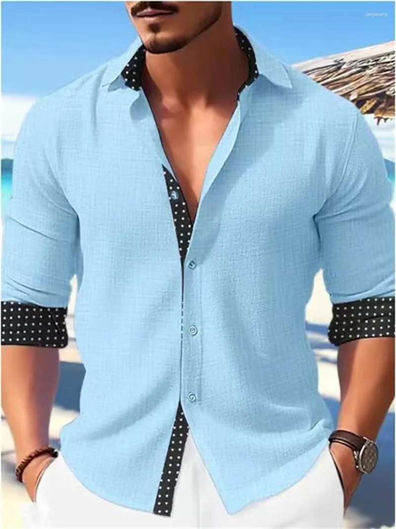 Camisas Informales Para Hombre 2023 Camisa Tendencia De Moda Costura Blanco Negro Al Aire Libre Ropa De Fiesta En La Calle Suave Y Comoda De 8 77 DHgate