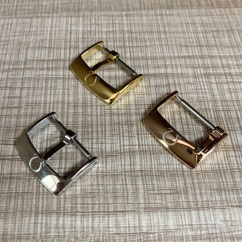 Металлическая пряжка 16 мм 18 мм 20 мм для Omega Seamaster Watch Accessories Accessories Buckle Buckle Страховая пряжка из нержавеющей стали CLASP247U