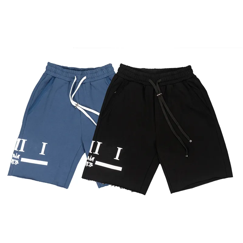 Herren-Shorts für Herren, kurze Herren-Designer-Shorts aus Baumwolle, entspannt, lockerer Buchstabe, knielang, kurze Herren-Sommerkleidung, modische, lässige Kordelzug-Hose, S-XL