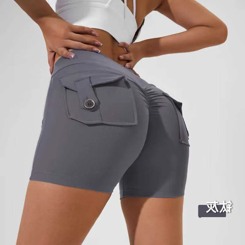 Breathable High Waist Scrunch Bum Yoga Gym Leggings With Pockets For Women  2023 Gym Pants Shorts Tights With Elastic Wavelength For Workout And Naked  Feeling From Dhgatebeste, $10.67