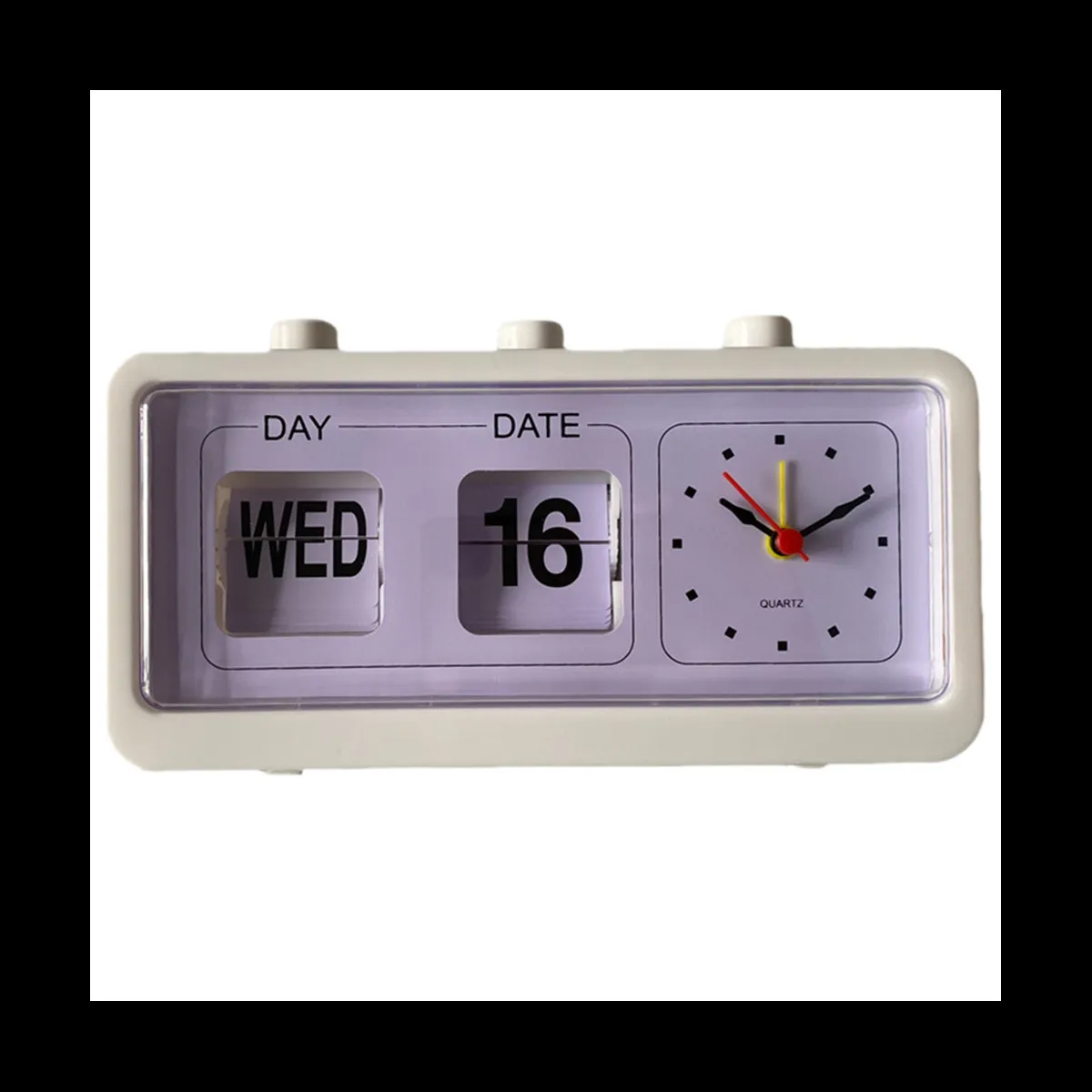 DHgate White Retro Flip Desk Clock Novelty Mechanical Alarm Clock dhgate-white-retro-flip-desk-clock-novelty-mechanical-alarm-clock