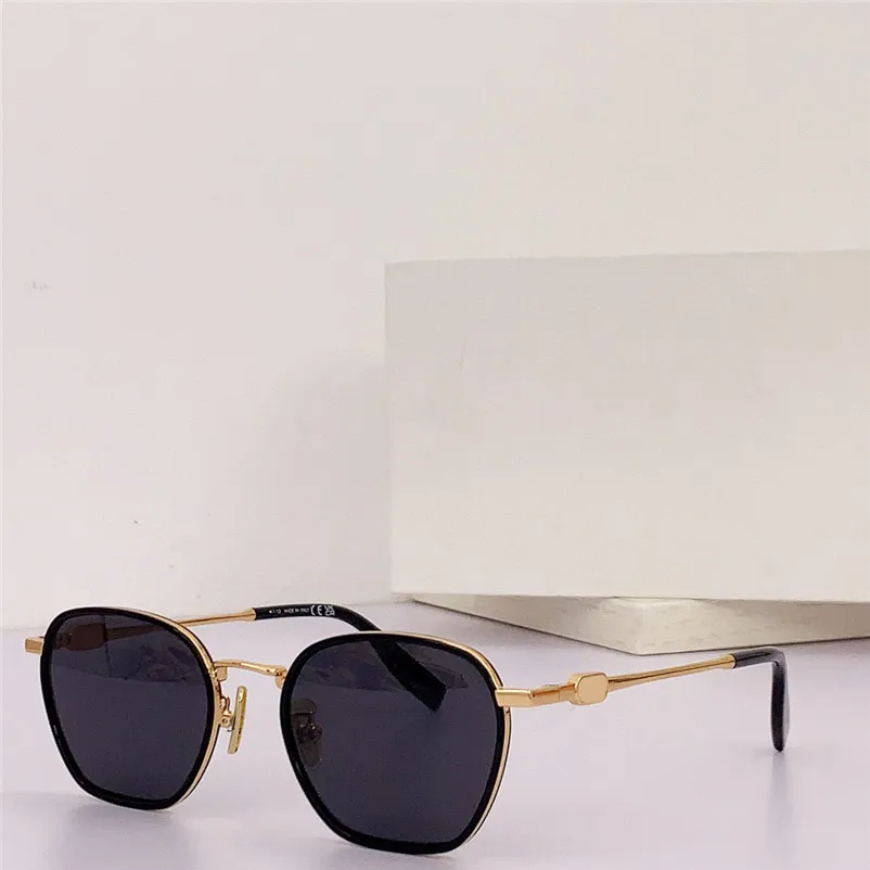 Ny modedesignpilot solglasögon 50200 Metal Frame Acetate Inner Frame Simple and Popular Style Versatile Outdoor UV400 Protection Glasses