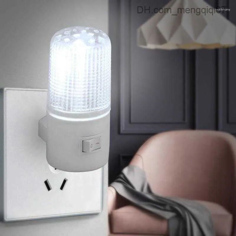 Lampes Abat-jour Veilleuses Plug In LED Intérieur Applique Bébé Alimentation Chevet Couloir Armoire Escaliers Cuisine Éclairage Lumière Z230805