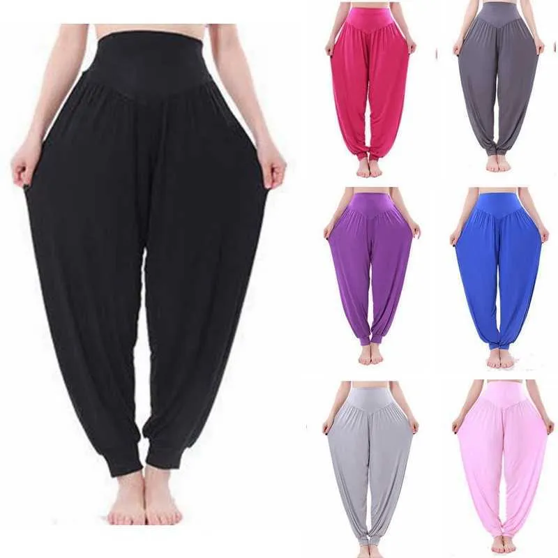 Fitness Yoga Pants Sportswear Woman Gym Women's for Exercise Large Size Loose Trousers Soft Comfortable Running