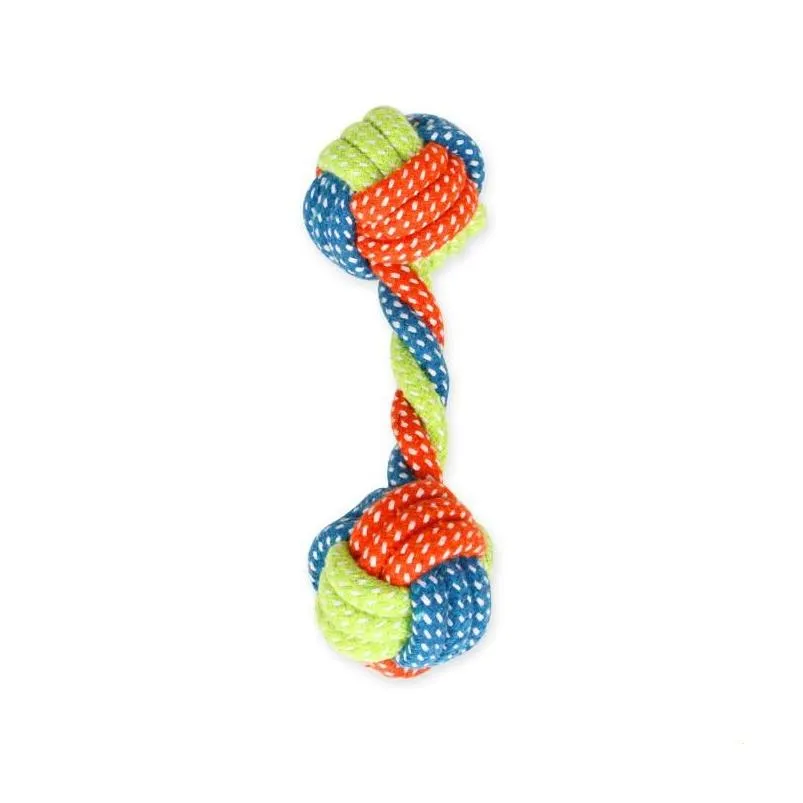 Dog Toys Chews Pet Toy Plect Plected Asorted веревка Желцовая долговечная щенка щенка