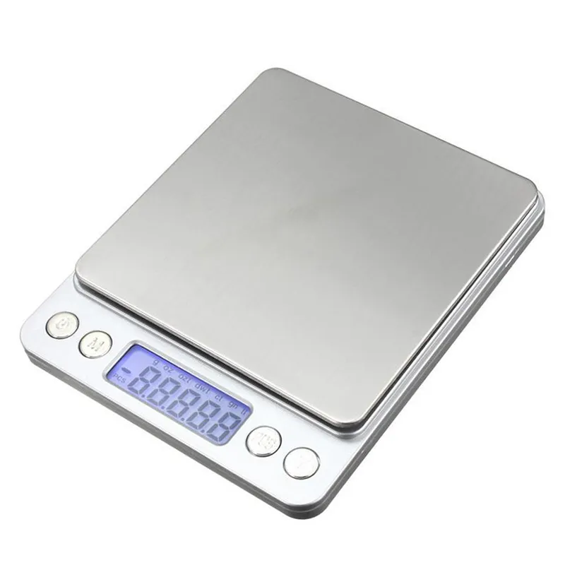 wholesale 1000g / 0.1g LCD Mini balances numériques électroniques portables étui de poche cuisine postale bijoux balance de poids balance numérique