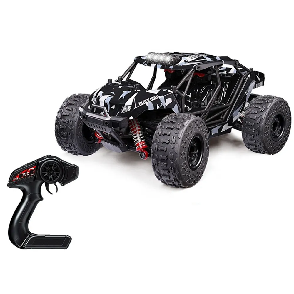 RCロッククローラーオフロードトラック1:18 RC CAR LEDラジオコントロールの男の子マシン用の4WDリモートコントロールおもちゃ4x4ドライブボーイズギフト2365