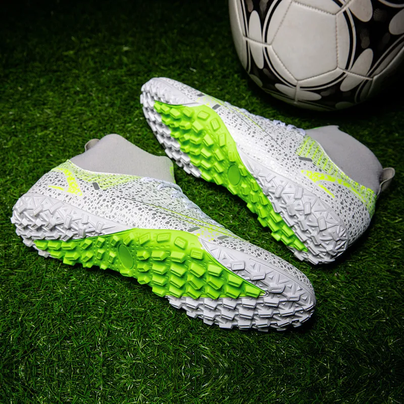 Shoes Professional Soccer AGTF Dress Men Football Boots Outdoor Sneakers Children Training Competition Sports