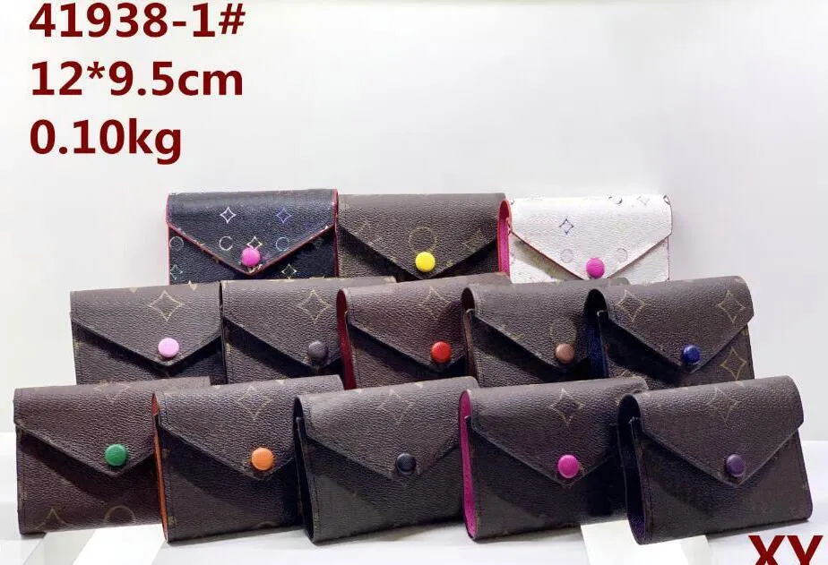 Designer Rosalie Victoria Brieftasche Luxus 5A Frauen Geldbörse M41938 Kartenhalter Mann Geldbörsen Beutel Kartenhalter kleine Brieftaschen Reise-Clutch-Taschen