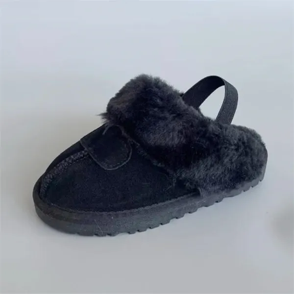 Pantofole per stivali da neve per bambini nuove comode pantofole in cotone antiscivolo per la casa calda mop in cotone