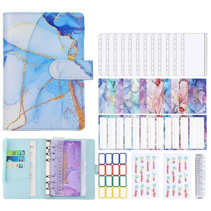 Zipper Envelopes Planner Savings Cash Colorful Bill Money 230804を備えたZipper Envelopes Planher savings with Zippads予算バインダー