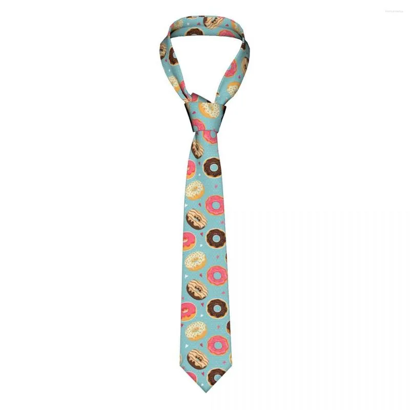 Papite da uomo cravatta classica cartone animato da cartone animato con crallini colorati cravatte strette colletti stretti accessori casual accessori regalo