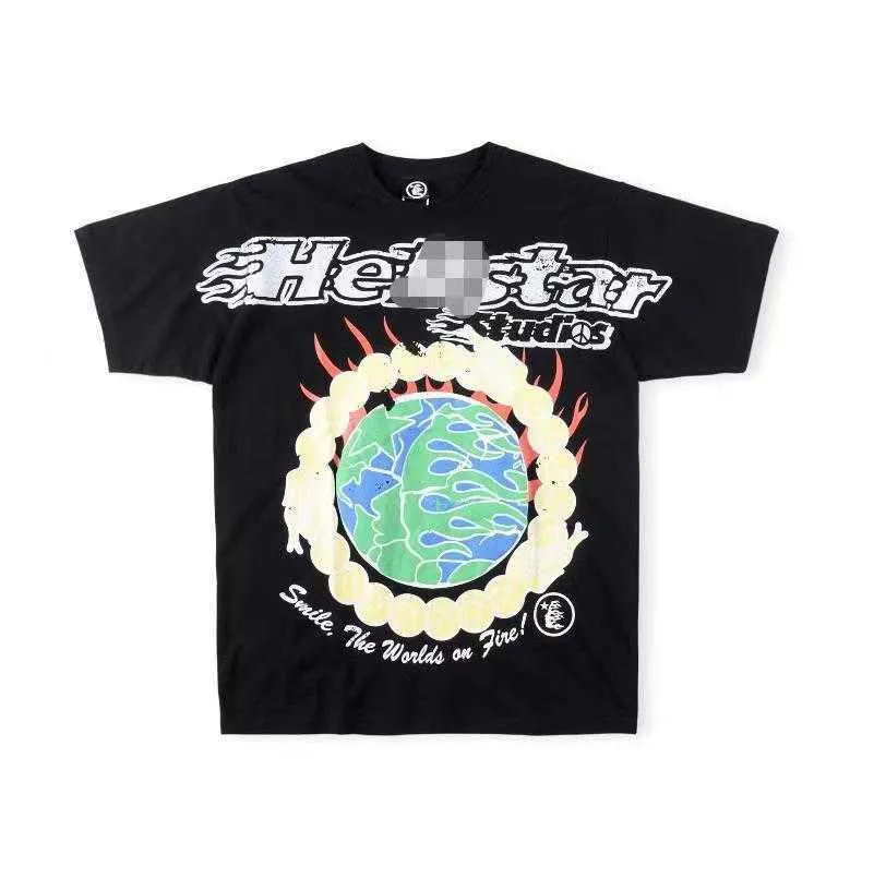 HELL STUDIOS STAR The Path To Paradise Baumwolle Herren Same Kurzarm T