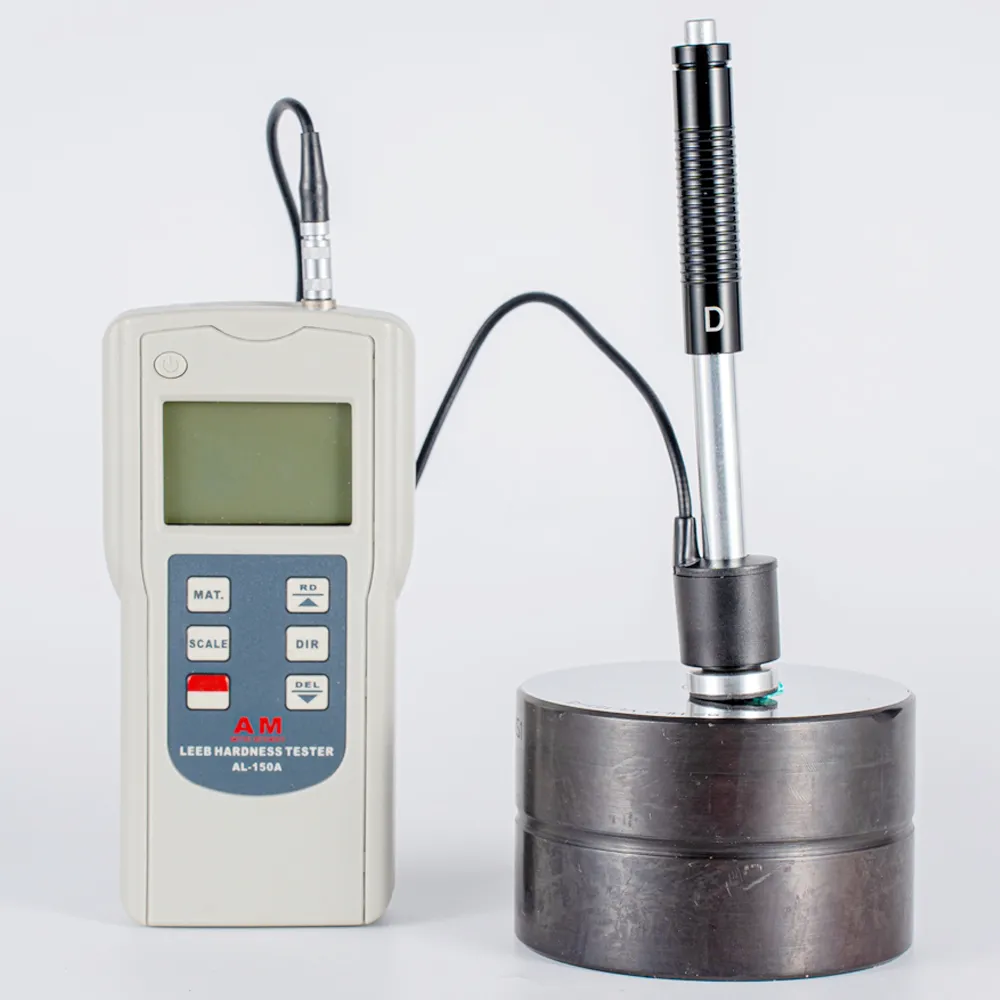 Portable Leeb Hardness Tester AL-150A Digital Hardness Meter Portable Durometer Transform Between HL/HRC/HRB/HB/HV/HS