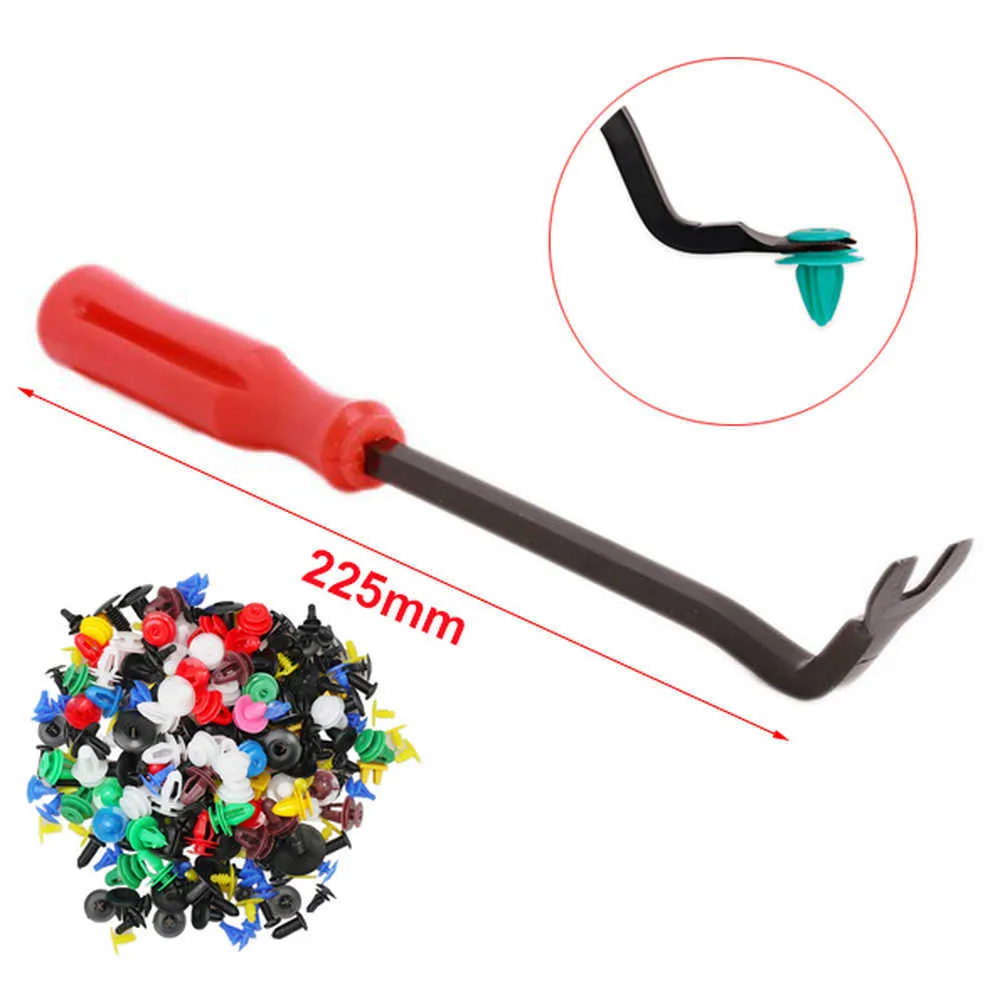Kit D'outils De Démontage Garniture Auto Sans Rayure - Pour Panneaux, Clips, Rivets - Matière Plastique Bleu