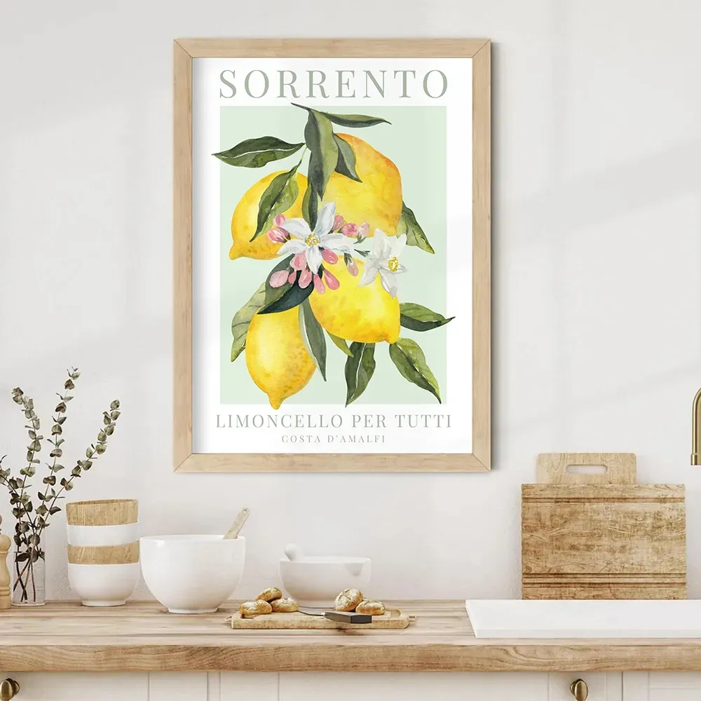 Obst Einfachheit Leinwand Malerei Zitrone Orange Vintage Poster Und Drucke  Wand Kunst Wand Bilder Küche Esszimmer Home Decor W06 Von 3,64 € | DHgate