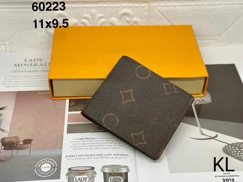 Designer de alta qualidade paris estilo xadrez carteira masculina moda masculina bolsa de cartão de crédito bolsa de lona especial carteira múltipla curta pequena carteira bifold