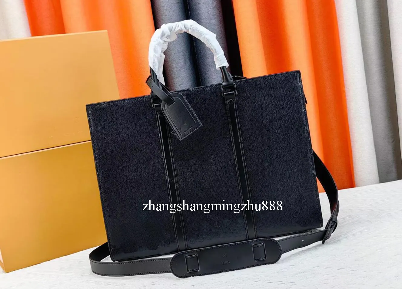 Luxurys Designer-Taschen, Aktentaschen für Herren, Business-Paket, Laptop-Tasche, echte Lederhandtasche, Messenger-Umhängetaschen mit hoher Kapazität, vielseitige Tote-Handtaschen im Stil