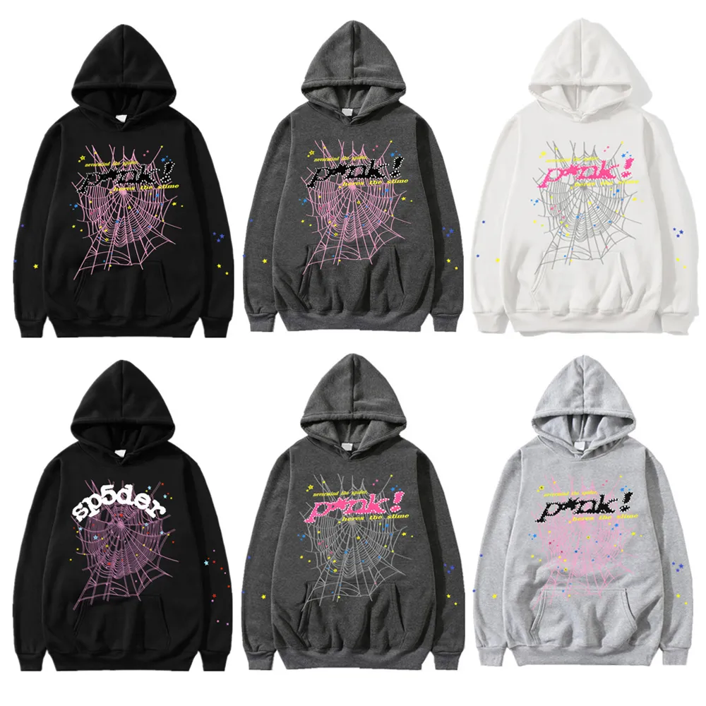 Hoodies pour hommes Sweatshirts Vêtements Hoodie Hip Hop Oversize Young Thug Spider Couples Pullover 230804