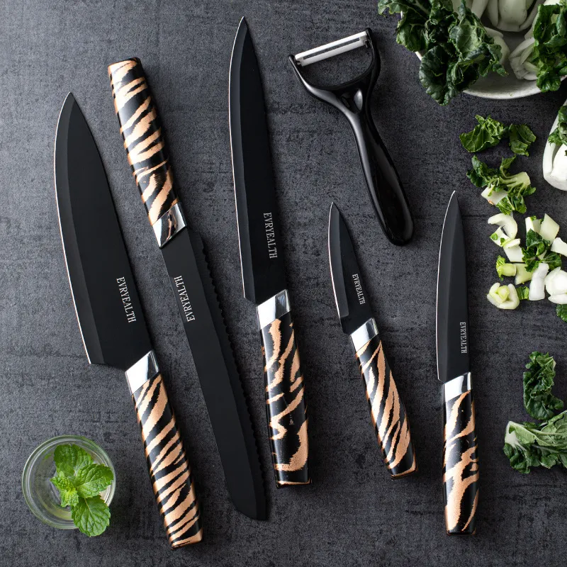 Swiss line 5 pcs knife set hotsell