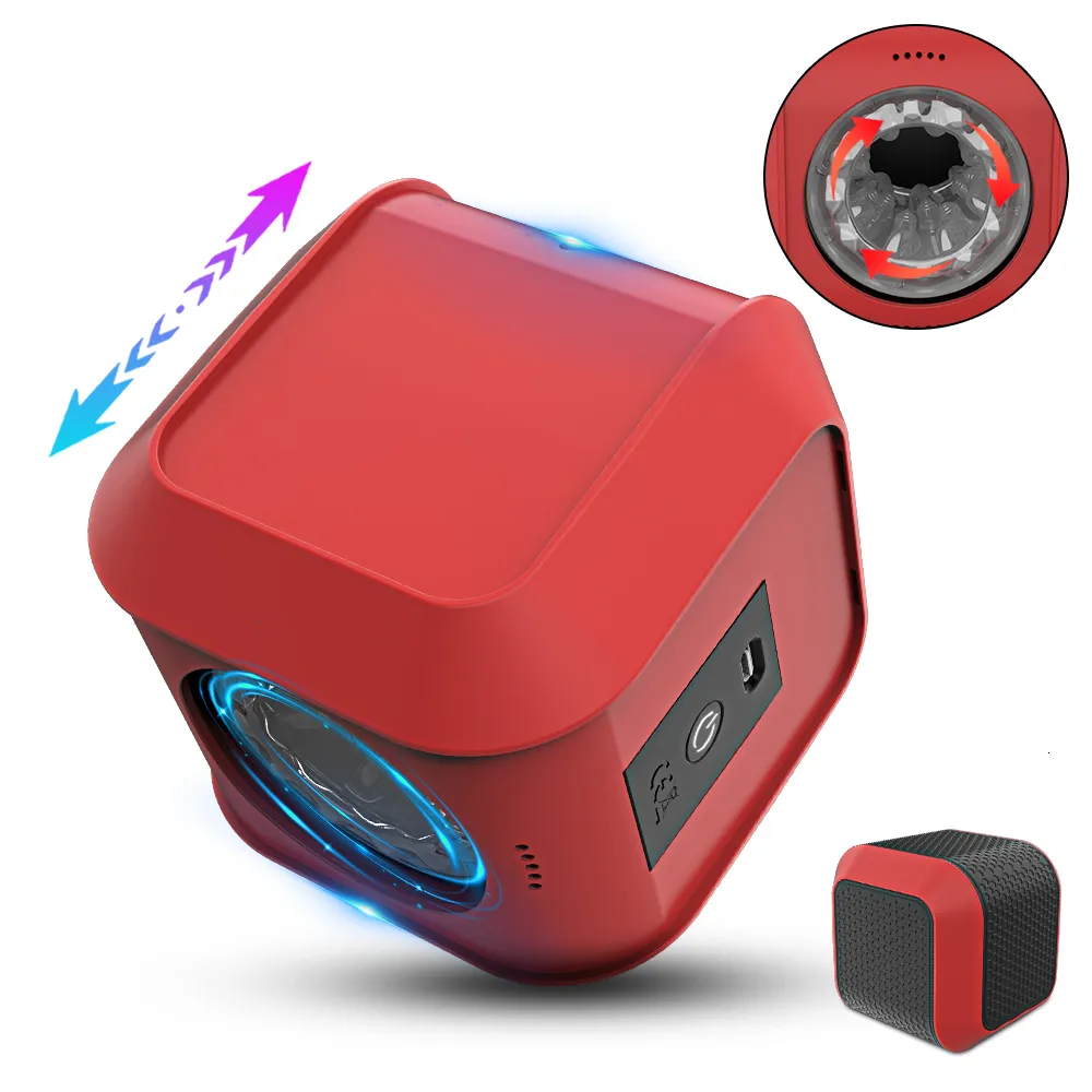 Automatic Telescopic Rotation Masturbator With 7 Vibration Modes_voghion.com