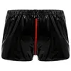 boys leather shorts