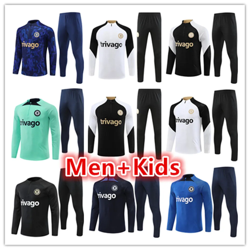 ZIYECH FC Training Suit Soccer Tracksuits Kit 2023 2024 Featuring KANTE PULISIC MOUNT HAVERTZ STERLING JORGINHO Ideal For Men Kids And Football Kits Training From Chandal 9.15 DHgate.Com