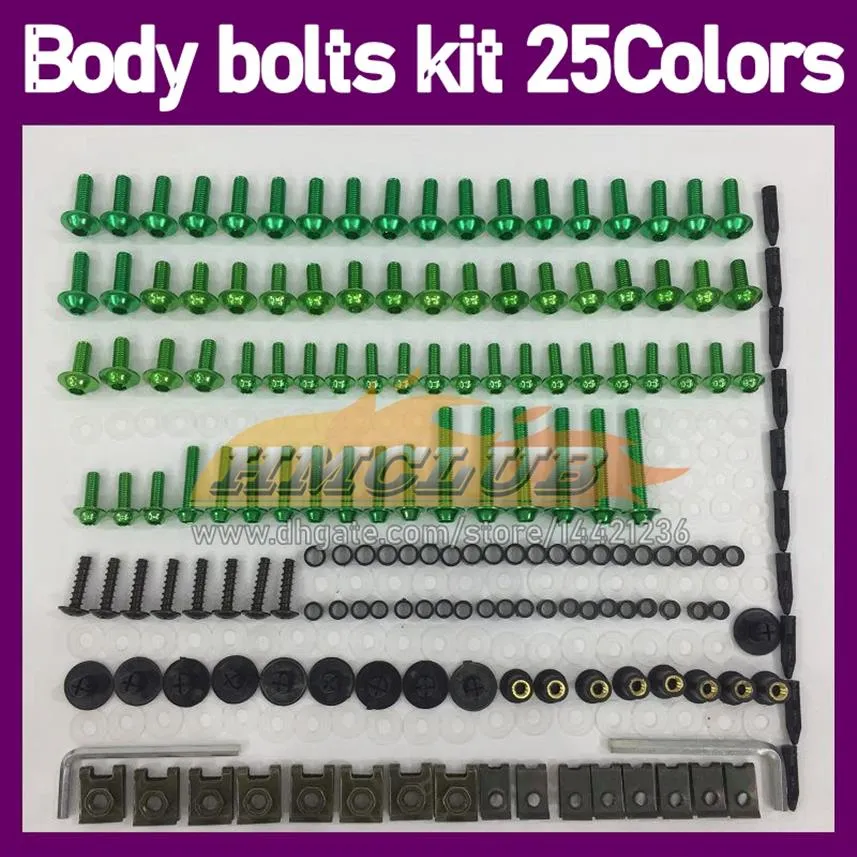 OEM Body full bolts kit For HONDA CBR954RR 02 03 CBR900RR CBR 954 RR 900RR CBR954 RR 2002 2003 GP123 Fairing Nuts screw bolt screw1969