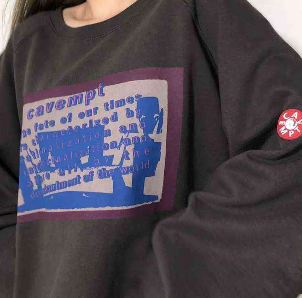 Sweats à capuche pour hommes Sweats Vintag Mode Crewneck Hommes Haute Qualité Nice Sweat Patchwork Lavé Vintage Hoodies T220901