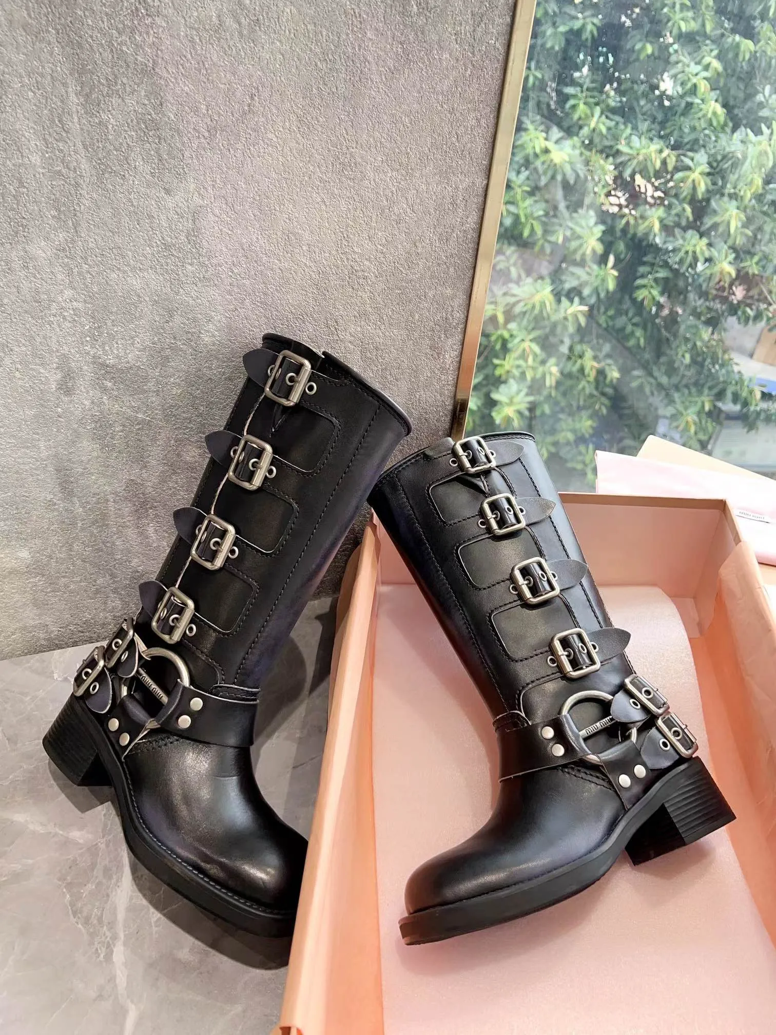 designerskie buty buty kowbojskie buty dla damskich buty buty brązowe czarne białe skórzane buty dla dziewcząt buty okrągłe palce bokne obcas