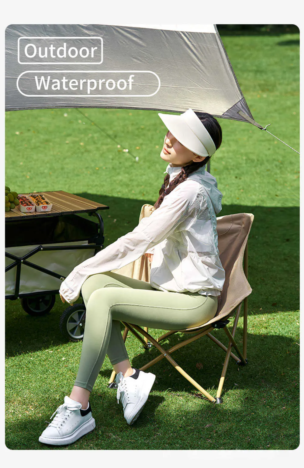 LOERSS Yoga Pants Women's Outdoor High Waist Waterproof Sports