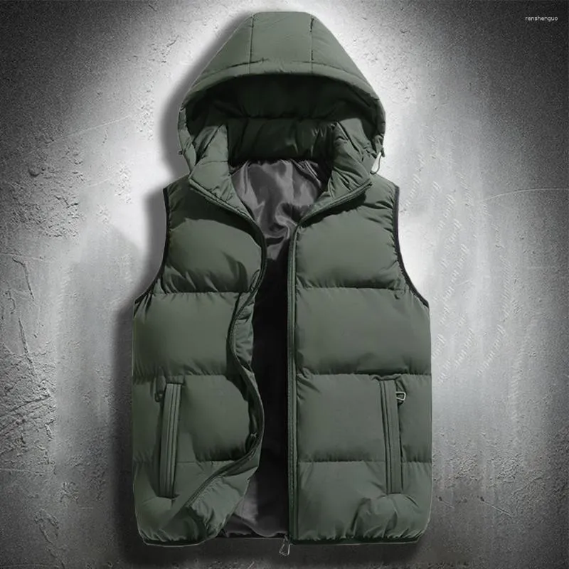 8YARDS Men’s BIG HOODIE VEST フード付き中綿ベスト 8YARDS Men's BIG HOODIE VEST フード付き中綿ベスト m_01.jpg