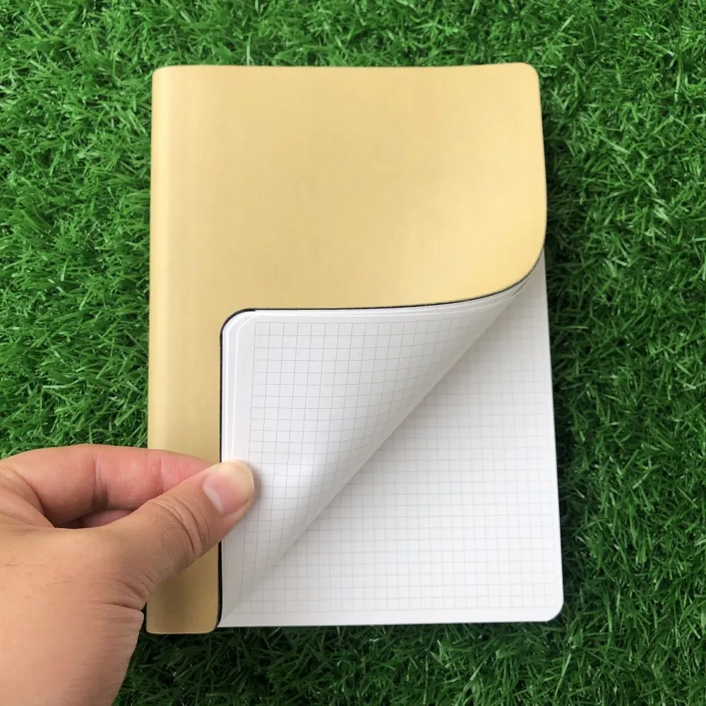 Blocnotes Soft Cover Notebook Square Grid Journal 120GSM Papier GEEN ghost Geen bloeden Nodate Geregeerde Agenda 230804