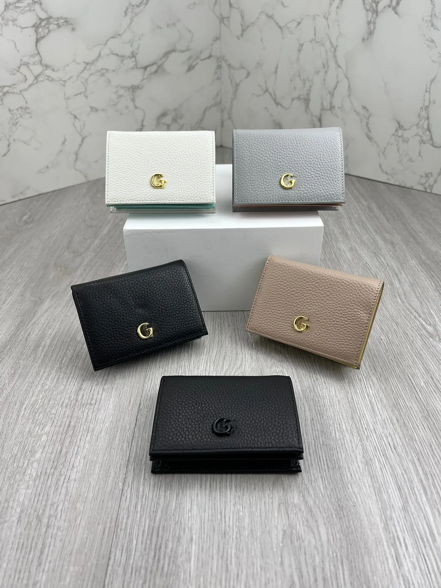 Bolsas de diseñador para mujeres billeteras largas de metal plieta de metal billetera multi card múltiples bolsos embrague de cuero damas monedas de moneda de color cremallera bolsas de hombro de bolsillo de bolsillo