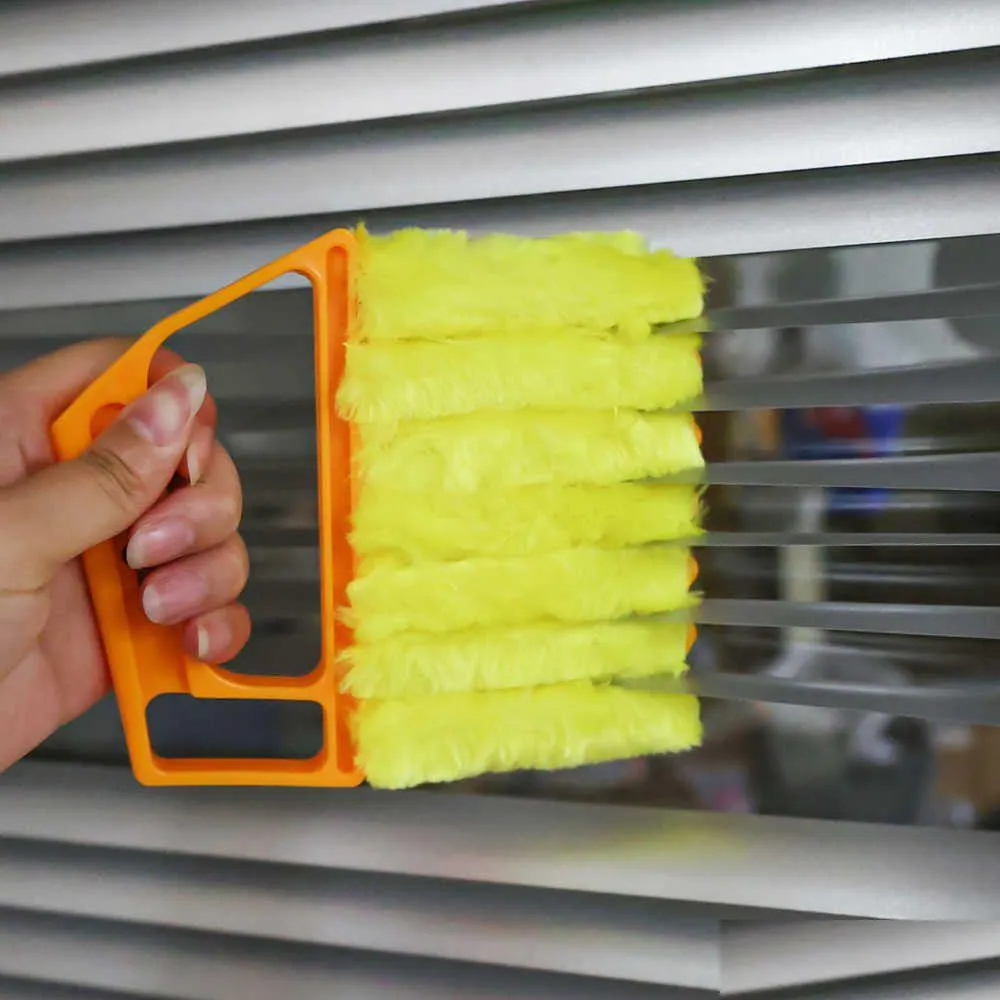 Cleaning Brushes New Microfiber Window Cloth Detachable Shutter Air Conditioner Duster Washable Brush Cleaner Household Accessories Dr Dhkfy