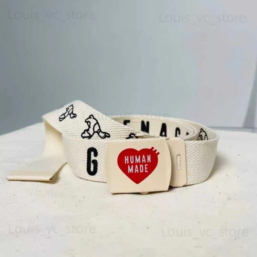 DHgate.com:HUMAN MADE Belt Rollercoaster Heart-shaped Metal