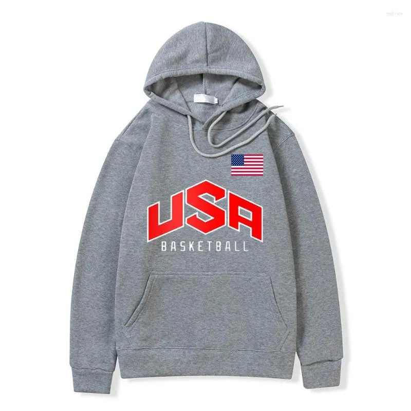 Hoodies Masculino EUA Basketballer Impresso Moletom Masculino Esporte Grande Manga Cheia Velo Roupas Confortáveis Moda Outono Moletom Com Capuz