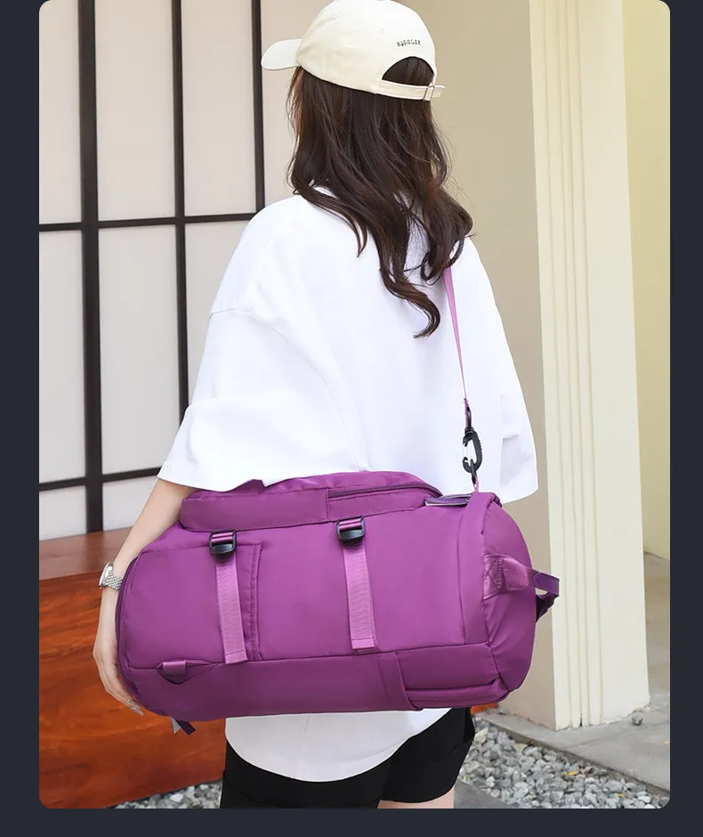 Luxury Designer Oxford Cloth Fitness Bag: Large Capacity Dry Wet ...