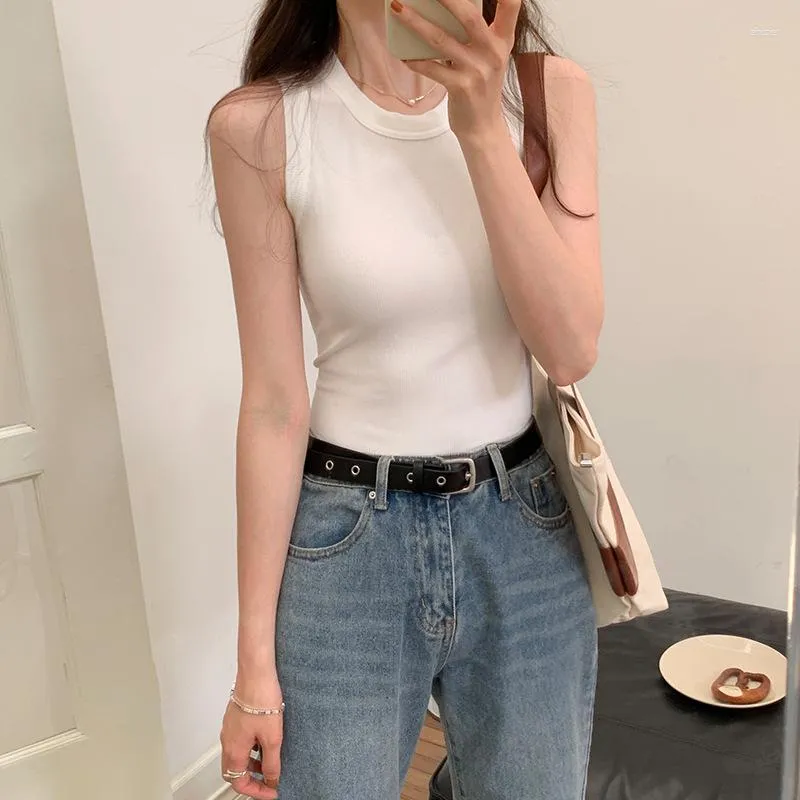 Camisetas Sin Mangas Para Mujer Venta Al Por Mayor Top Liso De