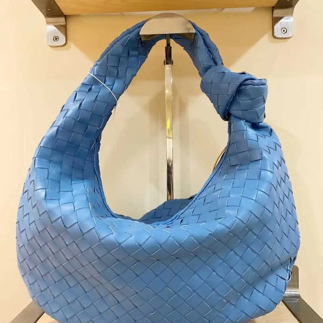 Sac tissé BVS Jodie noué rond grande capacité dames noeud poignée décontracté grand fourre-tout doux pour les femmes de qualité supérieure marque de luxe L 92XN