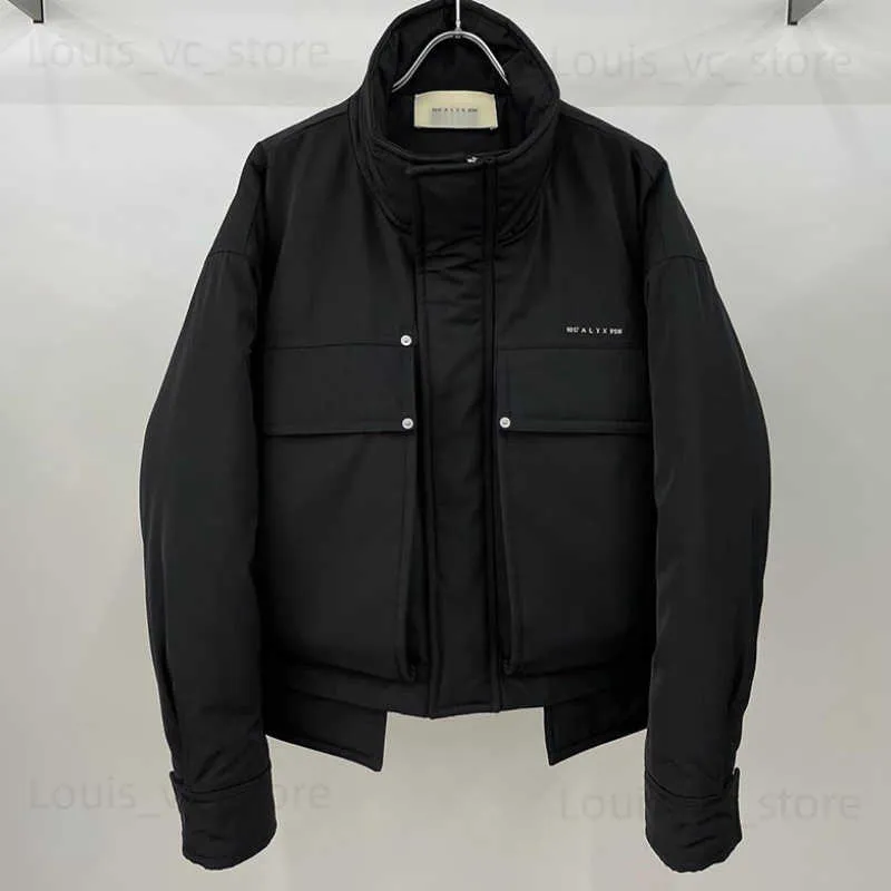 ALYX 1017 9SM jacket features commodity pocket cotton jacket for men's 1 1 ALYX black zipper jacket T230806