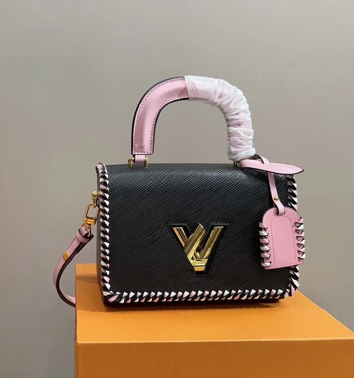 Mode crossbody kvinnor läder axel väskor handväska lyx varumärke kvinna designer totes handväska plånbok populär kedja messenger väska