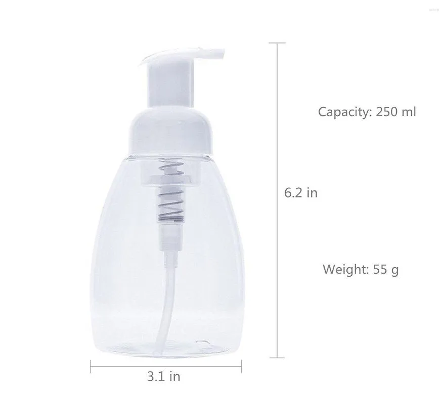 Opslag Flessen Tookie 250/300 ml Schuimende Zeep Pomp Shampoo Dispenser Lotion Vloeibare Container Voor Keuken Badkamer Reizen door