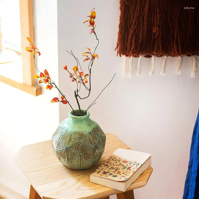 Flores decorativas Faça você mesmo Seco Artificial Folhagem Falsa Plantas Simulação Ramo Casa na Árvore Arte Interior Vaso Decoração de Casa