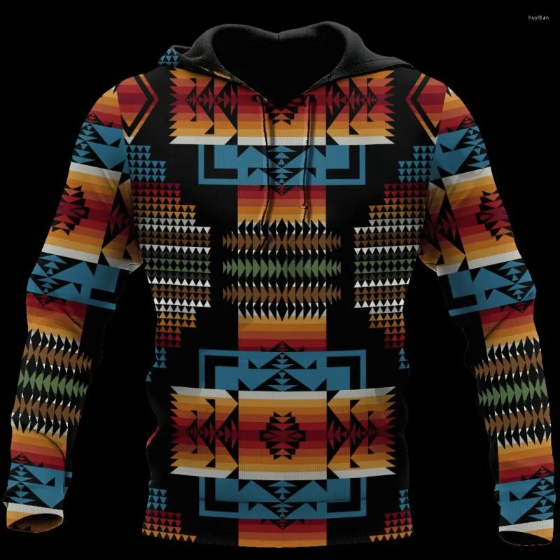 Men's Hoodies PLstar Cosmos Est 3Dprinted Native Pattern Culture Art Harajuku Premium Streetwear Unique Unisex Hoodies/Sweatshirt/Zip B-1