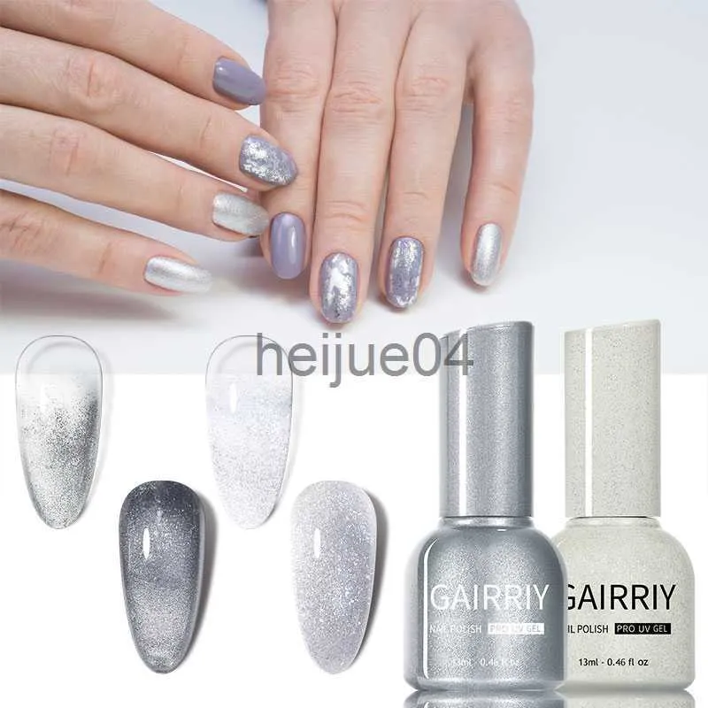 Esmalte Gairriy 13ml Gel Esmalte 48 Cores Glitter Embeber Off UV LED Verniz SemiPermanente Nail Art Salon Esmalte Frete Grátis x0806