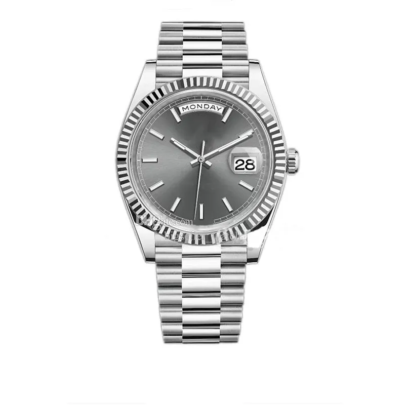 Heren automatisch horloge designer klassiek 40MM horloge 904L volledig roestvrijstalen band 007 saffier waterdicht horloge montre de lux