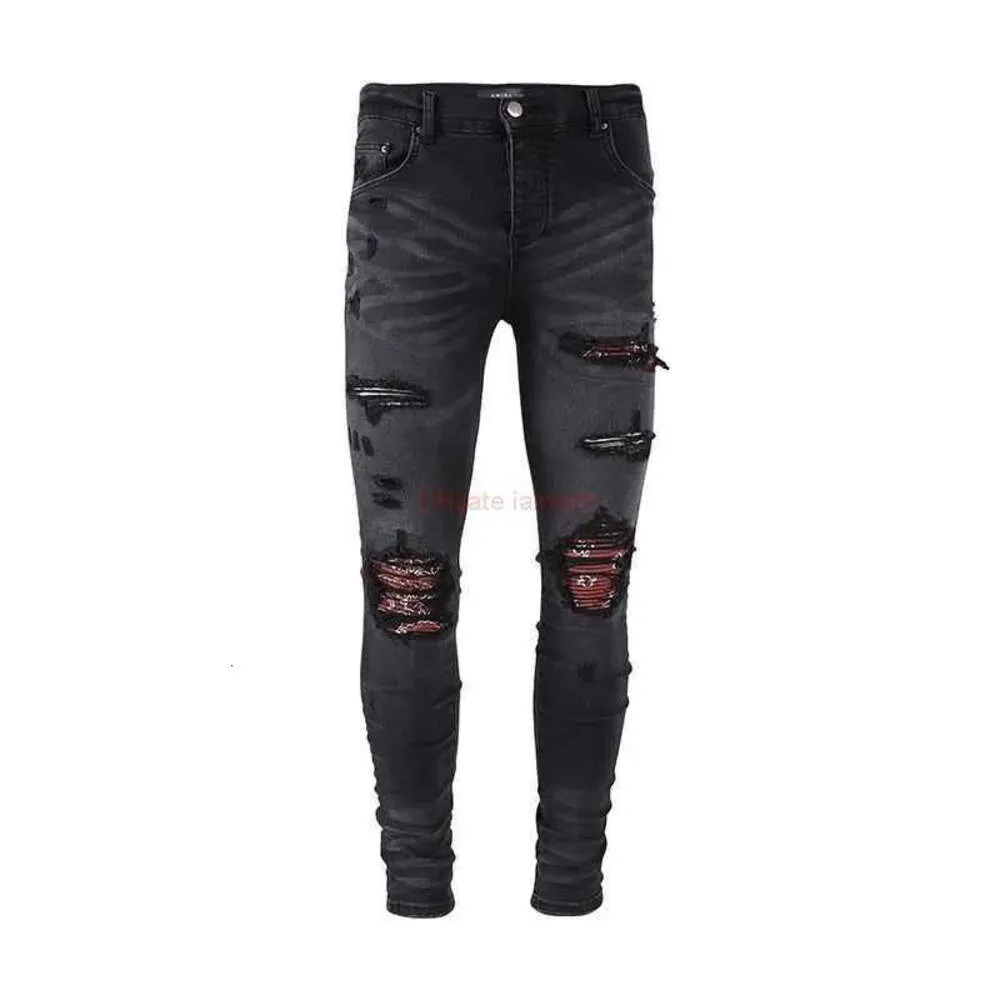 Redtape Mens Denim Jeans Straight Fit Con Strappi Mens Ripped