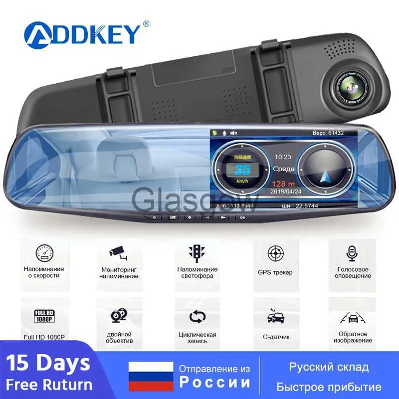 Auto DVR's ADDKEY Auto DVR Radar Detector FHD 1080P Antiradar Statieven Arrow Robot Avtodoria Video Recorder Cam Dash flitspaal Camera x0804 x0804 x0806